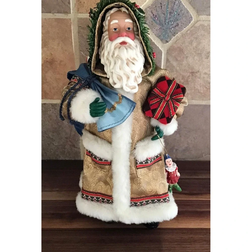 Vintage Possible Dreams Clothique Santa Claus Figurine 10